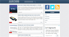 Desktop Screenshot of julien-therin.fr